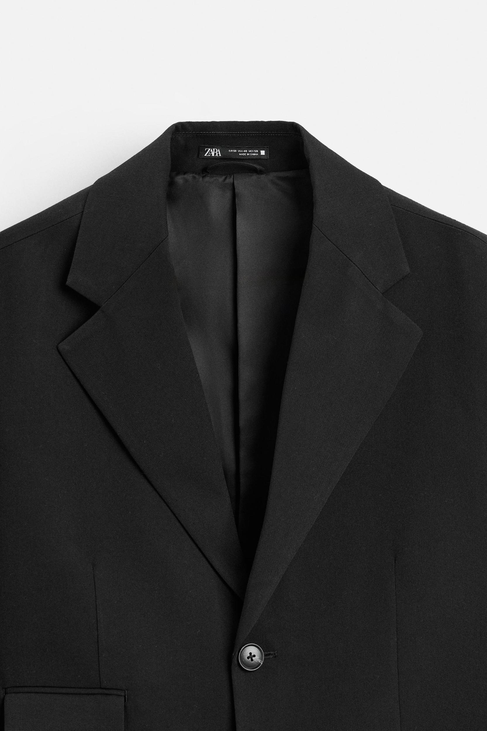TWILL STRUCTURED BLAZER Product Image
