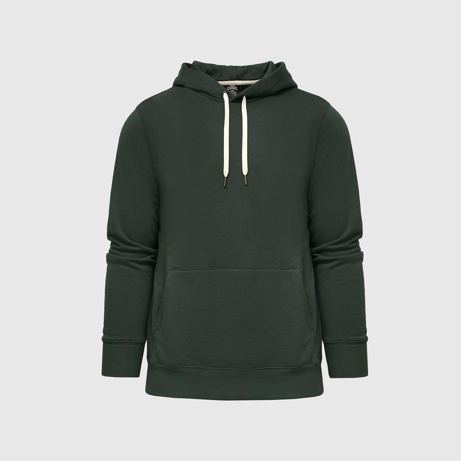 Fleece French Terry Pullover Hoodie Product Image