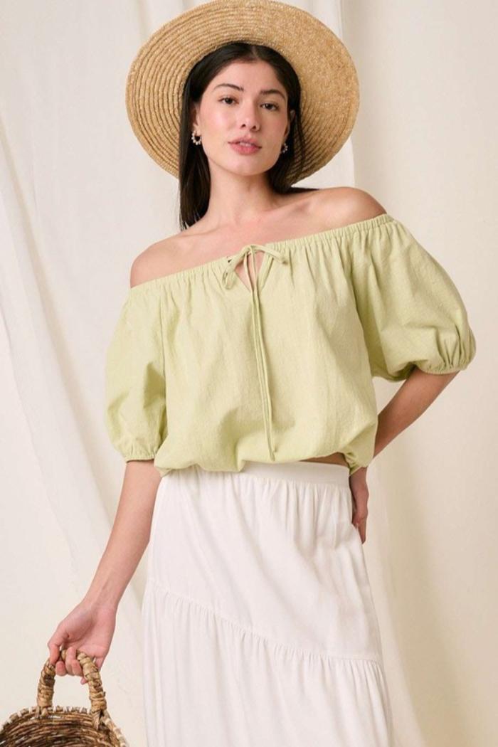 Short Sleeve Crop Top Product Image