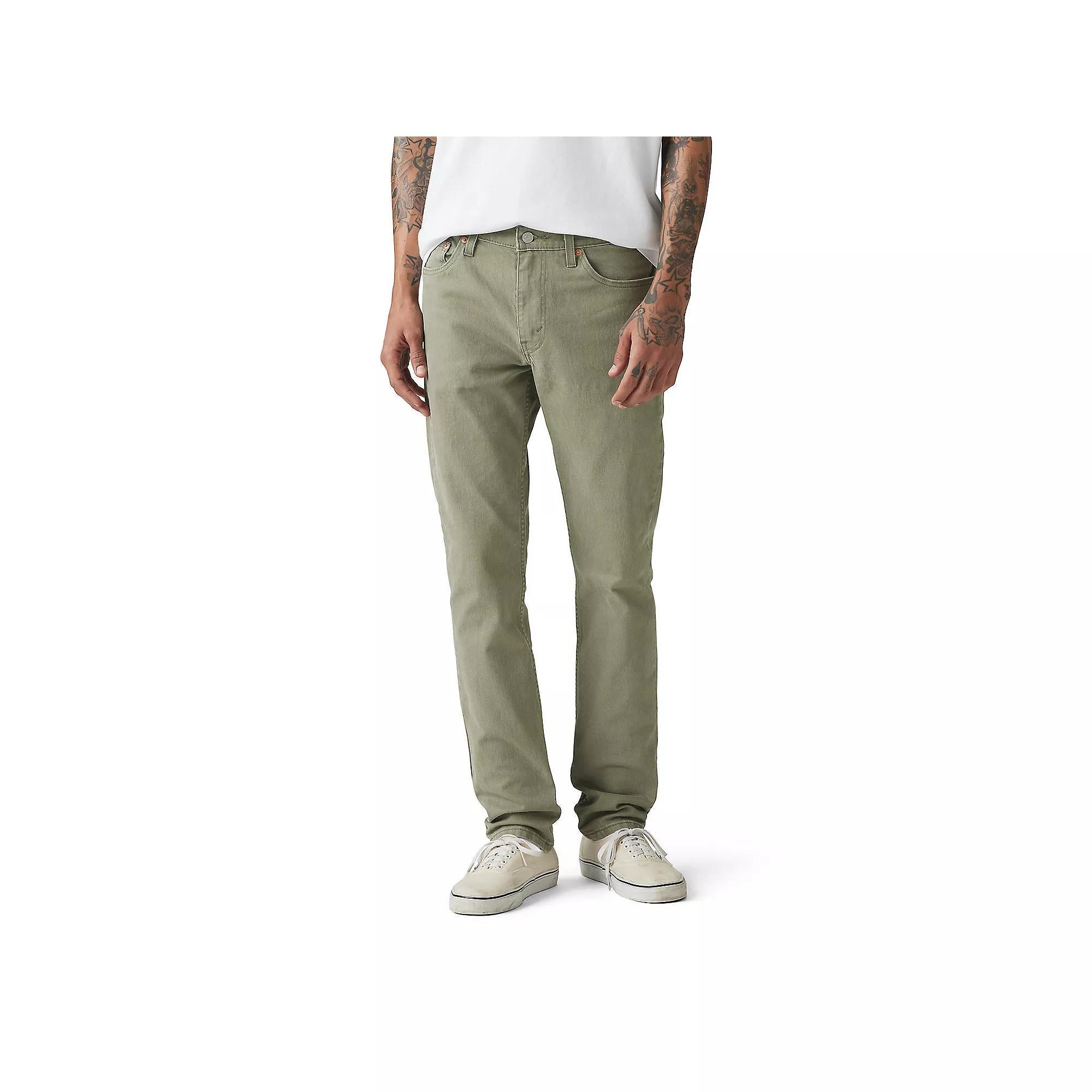 Men's Levi's® 511™ Slim Fit Stretch Jeans, Size: 38X30, Deep Lichen Green Product Image
