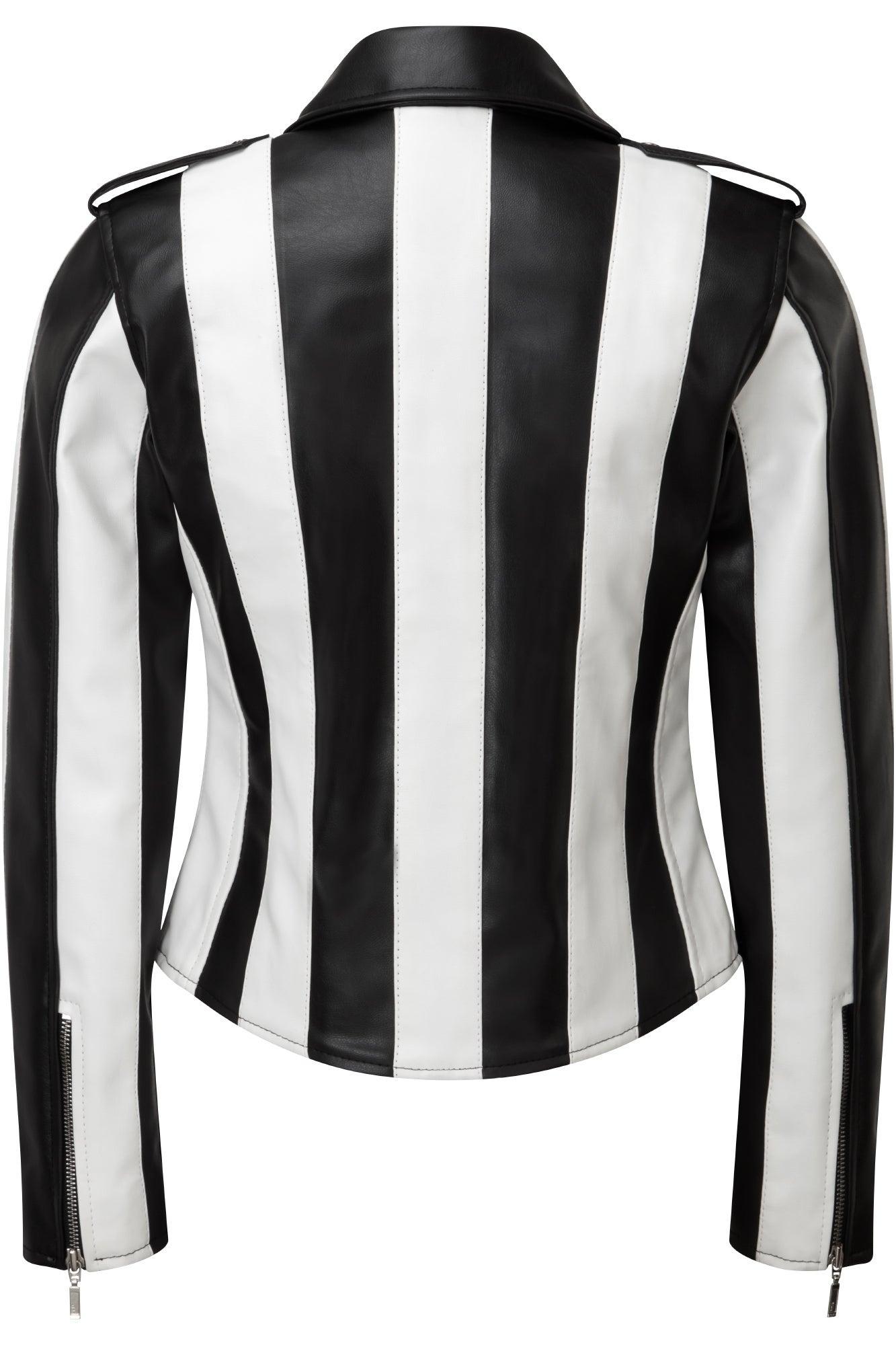 Beetlejuice Leather Jacket [FAUX LEATHER] - Resurrect Female Product Image