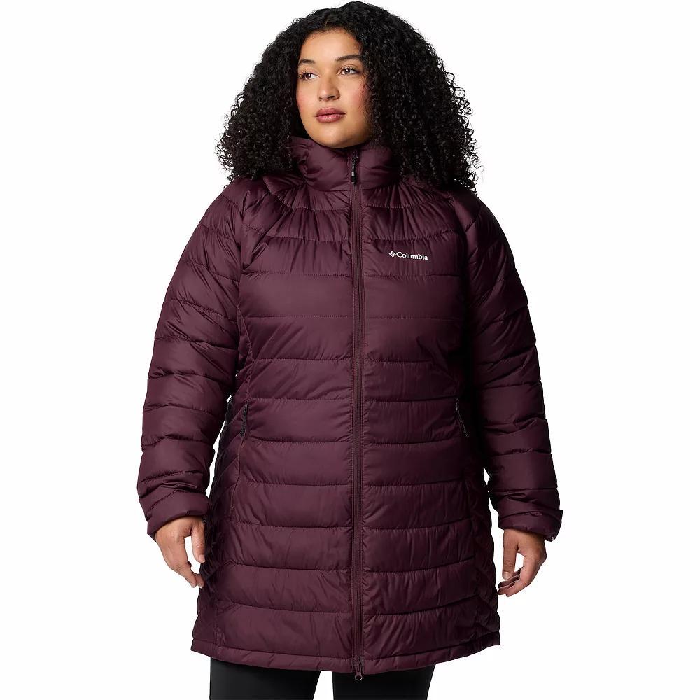 Plus Size Columbia Powder Lite II Mid Jacket, Women's, Size: 1XL, Moonvista Product Image