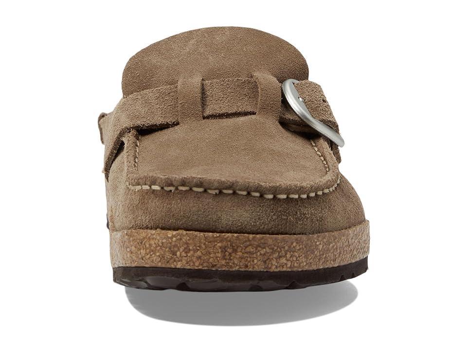 Birkenstock Womens Buckley Suede Buckle Clogs Product Image