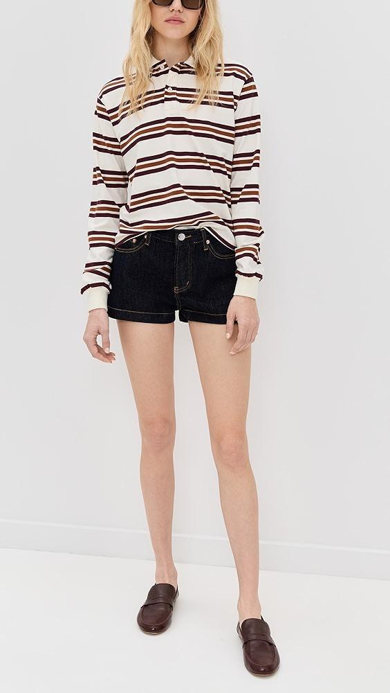 PARKE Denim Mini Shorts | Shopbop Product Image