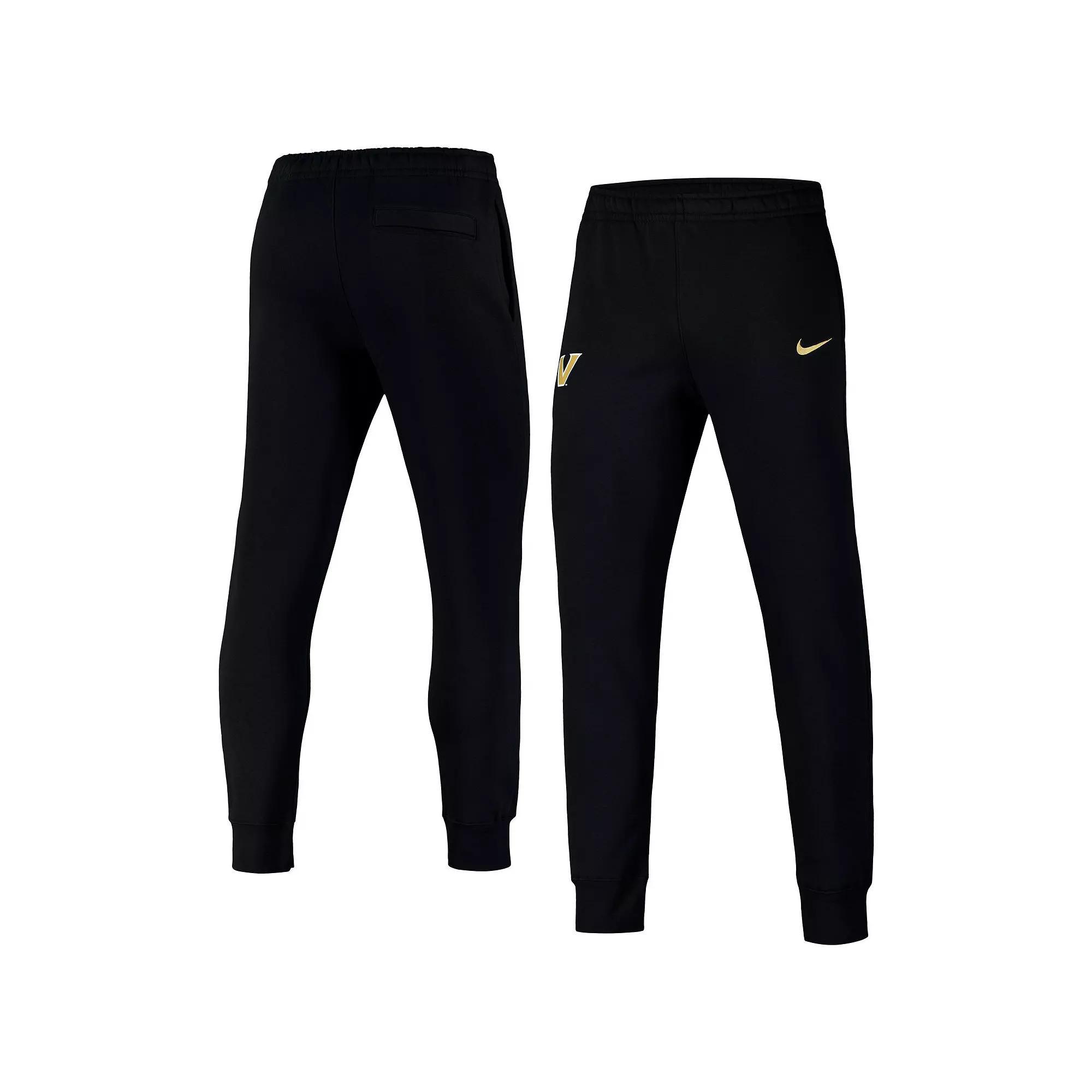 Men's Nike Black Vanderbilt Commodores Club Fleece Pants, Size: 3XL Product Image