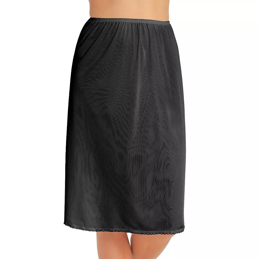 Vanity Fair Lingerie® Satin Glance™ Slit Pettislip - 26-in. - 11760, Women's, Size: Large (26), Black Product Image