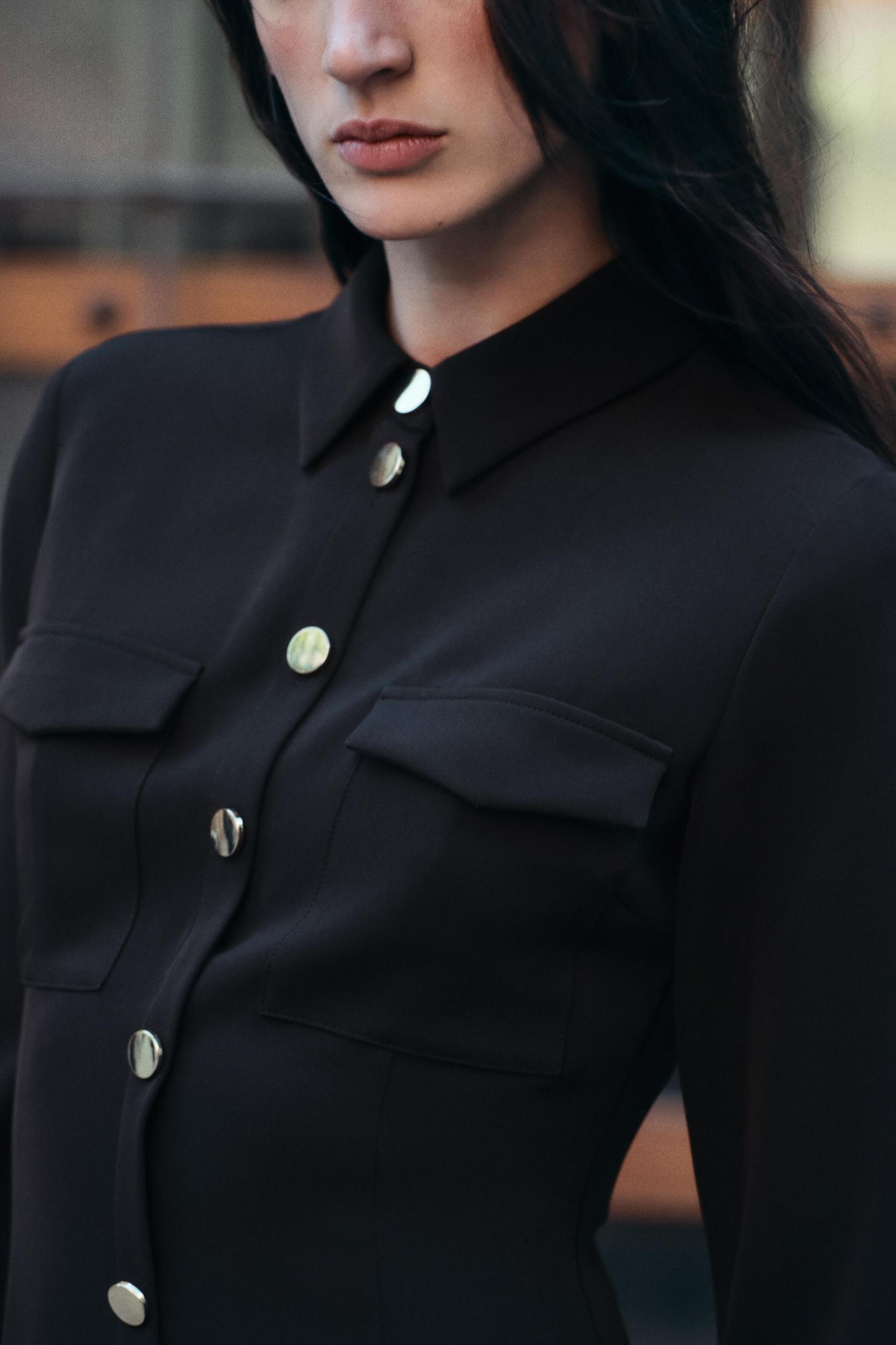 CREPE MINI DRESS Product Image