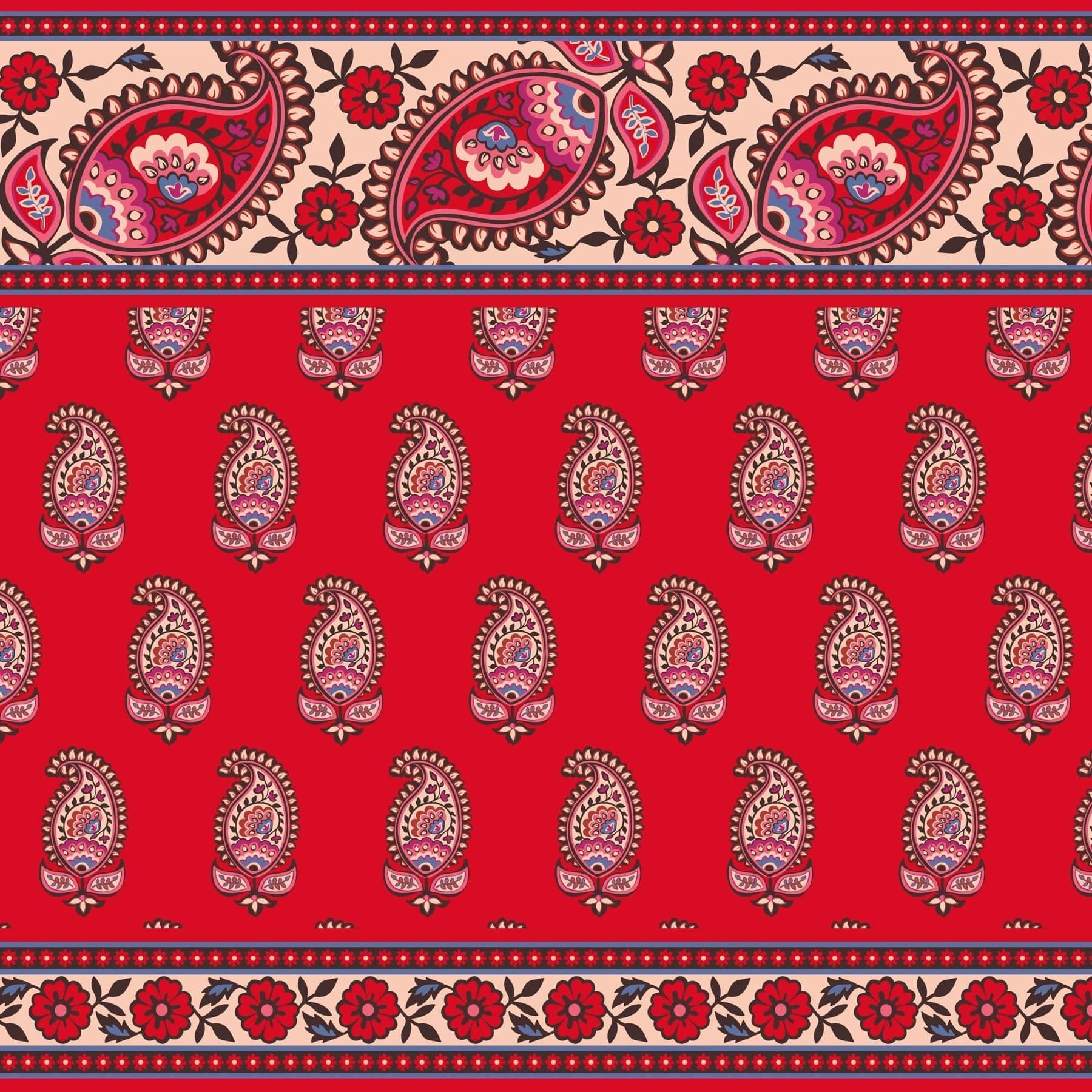Vera Bradley Mini Original Duffel Crossbody Bags Women in Flowering Paisley Goji Berry Product Image