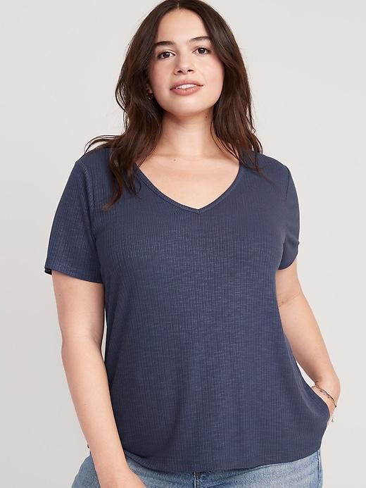 Luxe V-Neck T-Shirt Product Image