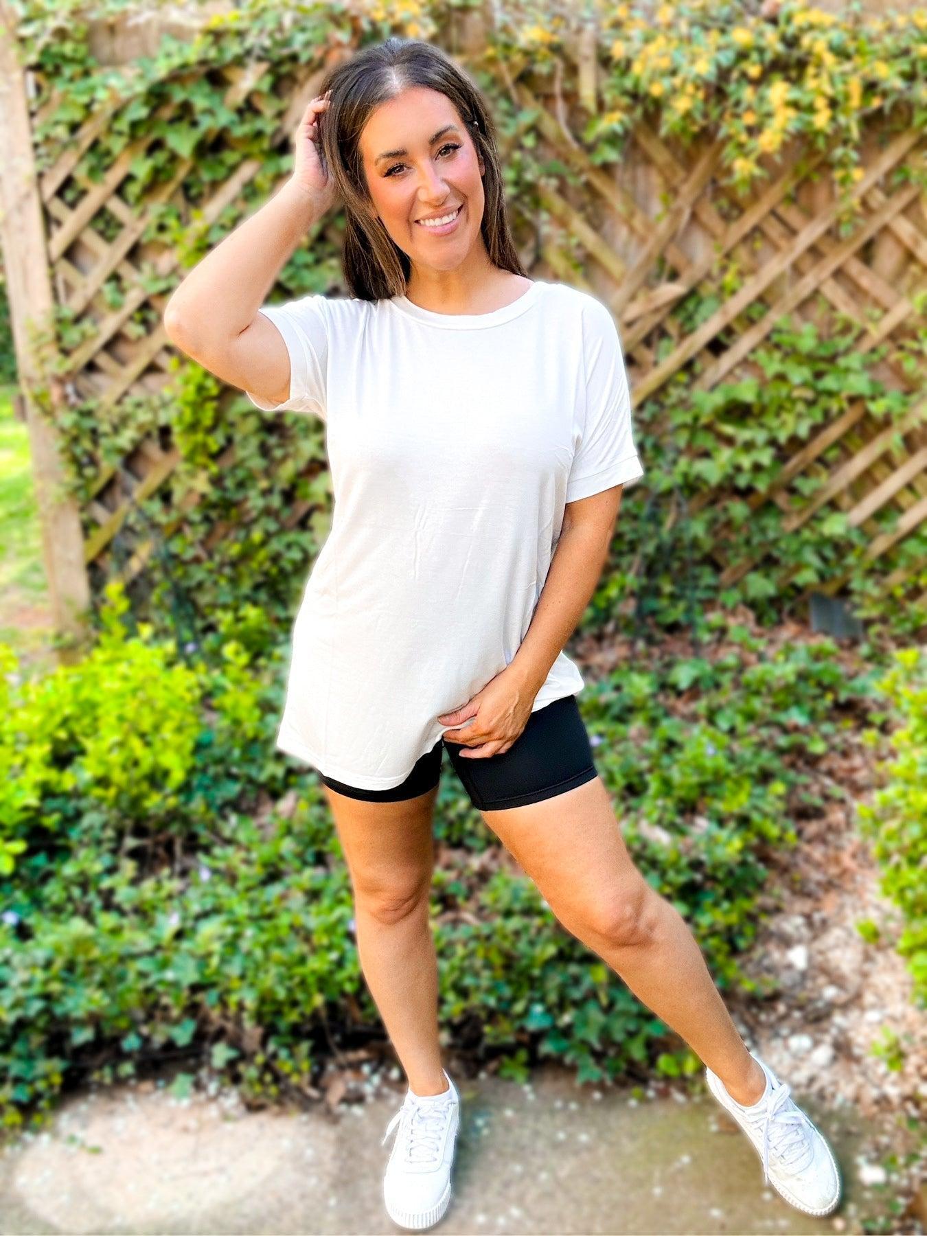 Sophie Slouchy Crewneck Tees Product Image