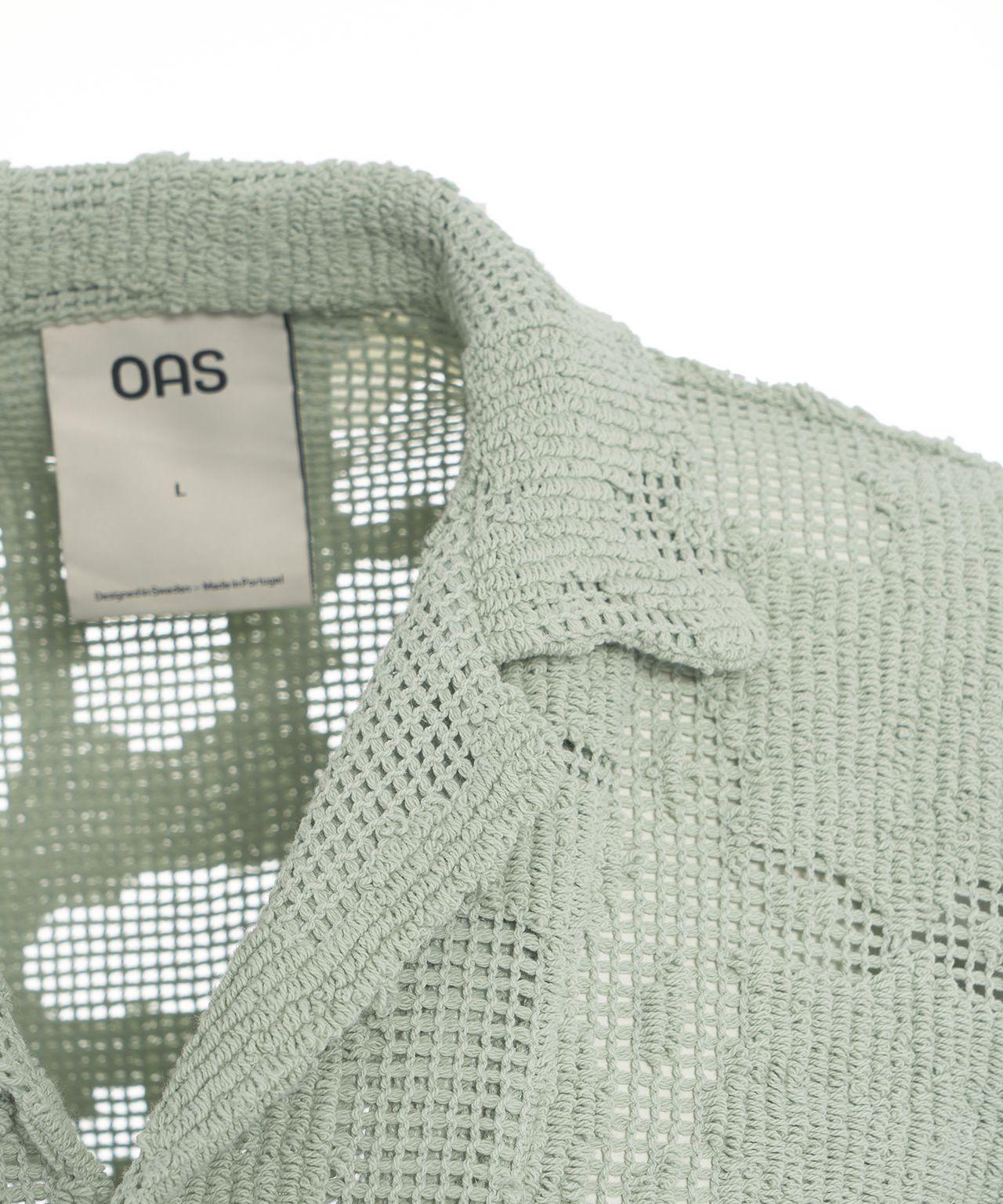Crochet shirt 'Galbanum Cuba' Product Image