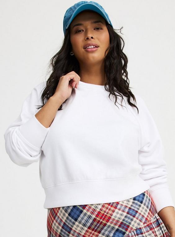 Cropped Crew Sweatshirt Product Image