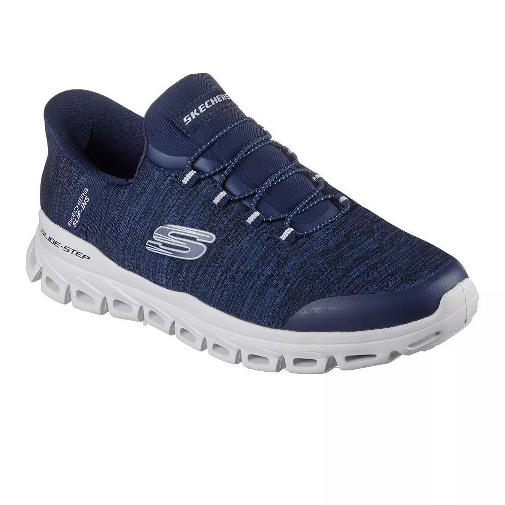 Skechers Hands Free Slip-ins® Glide-Step® Men's Shoes, Size: 11.5 Wide, Blue Product Image