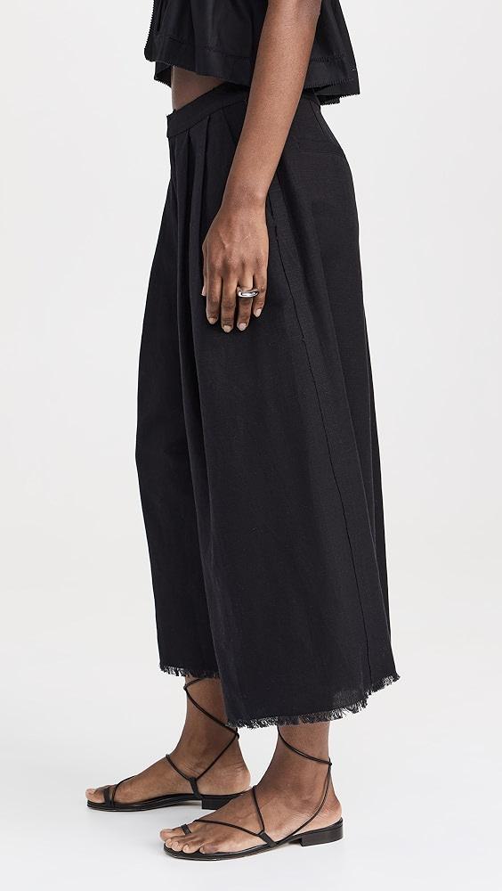 Sea Lara Linen Cropped Pants | Shopbop Product Image