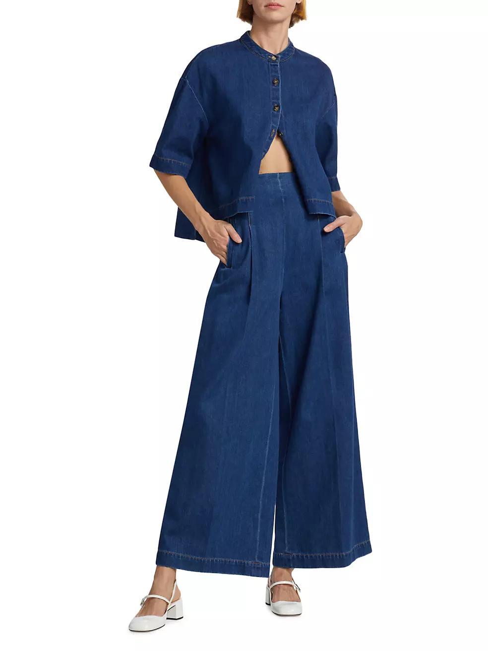 High-Rise Wide Leg Pants Product Image