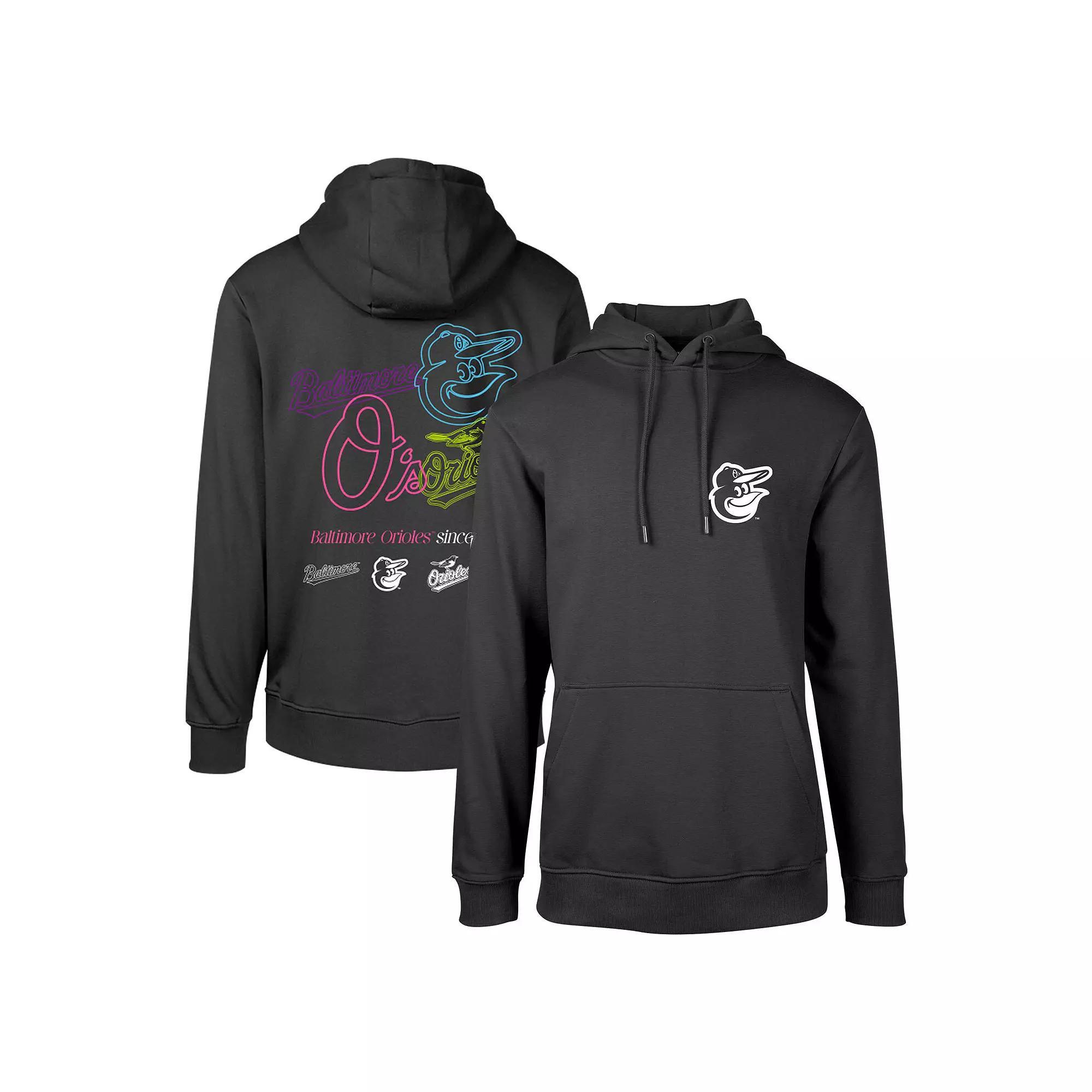 Mens Levelwear Baltimore Orioles Podium Vintage Pullover Hoodie Product Image