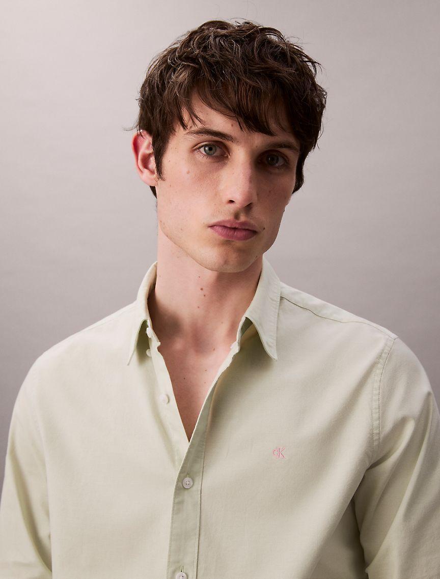 Solid Oxford Classic Button-Down Shirt Product Image