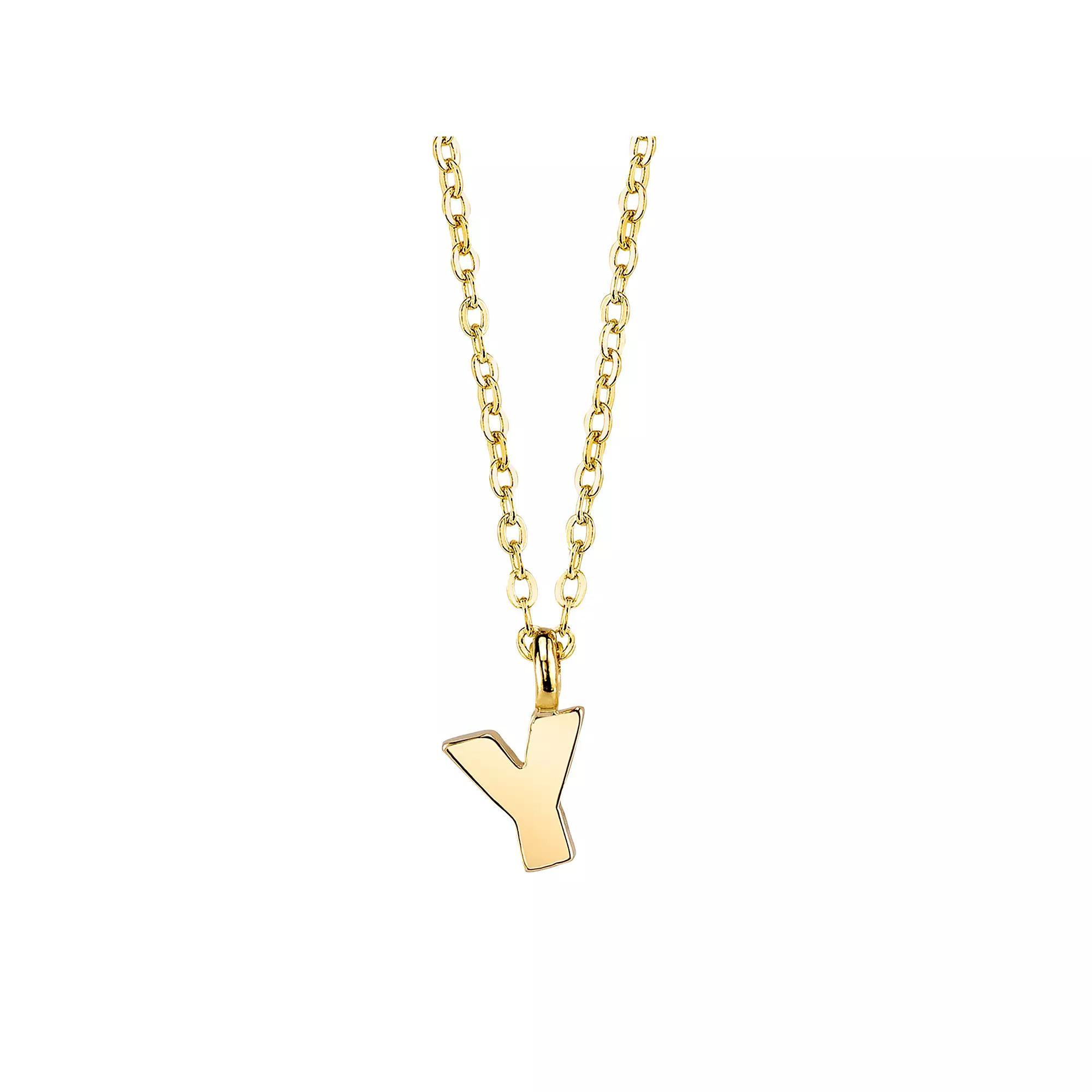 1928 Initial Pendant Necklace, Womens Product Image