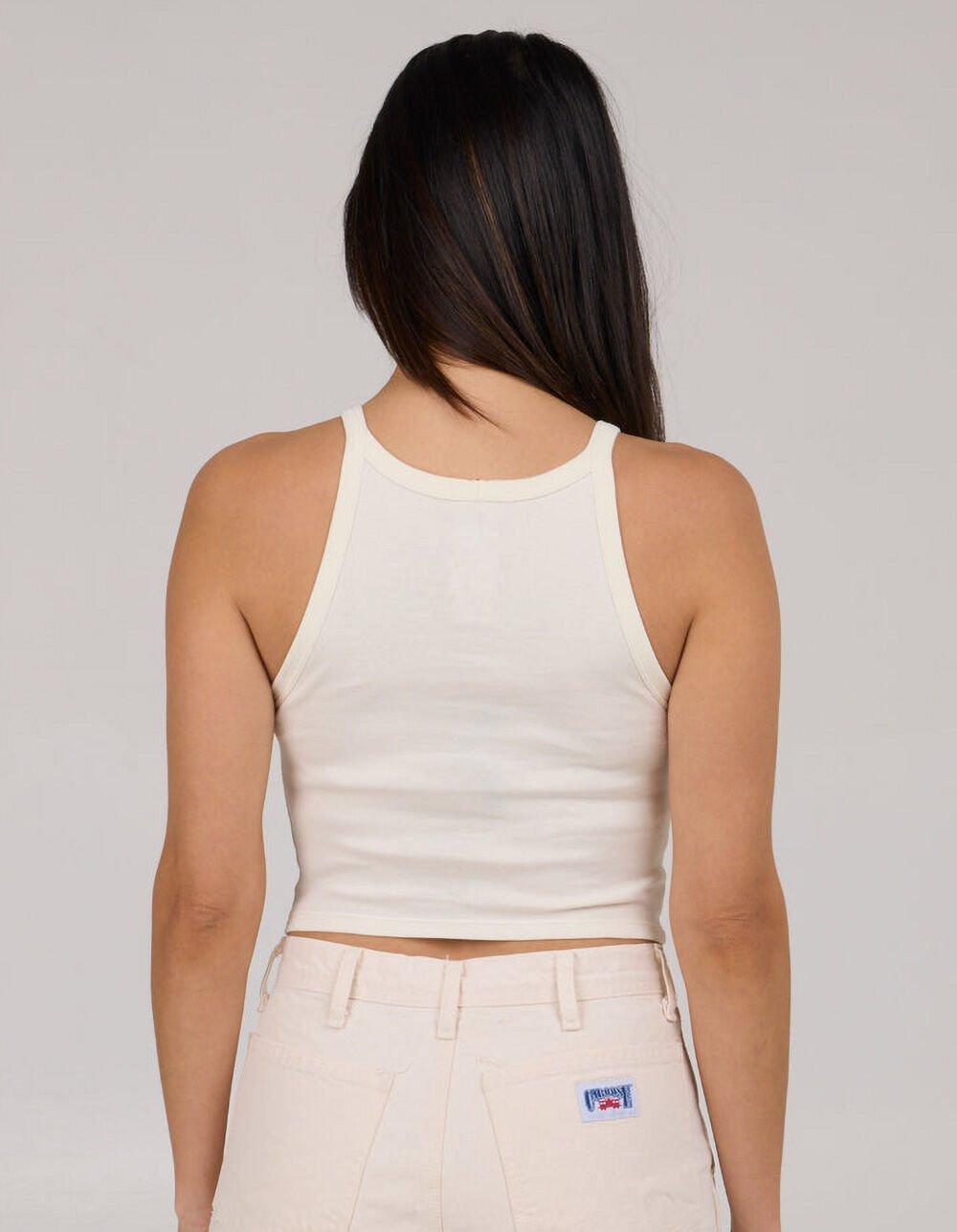 SALTY CREW Fun In The Sun Womens Tank Top - OFF WHITE Product Image