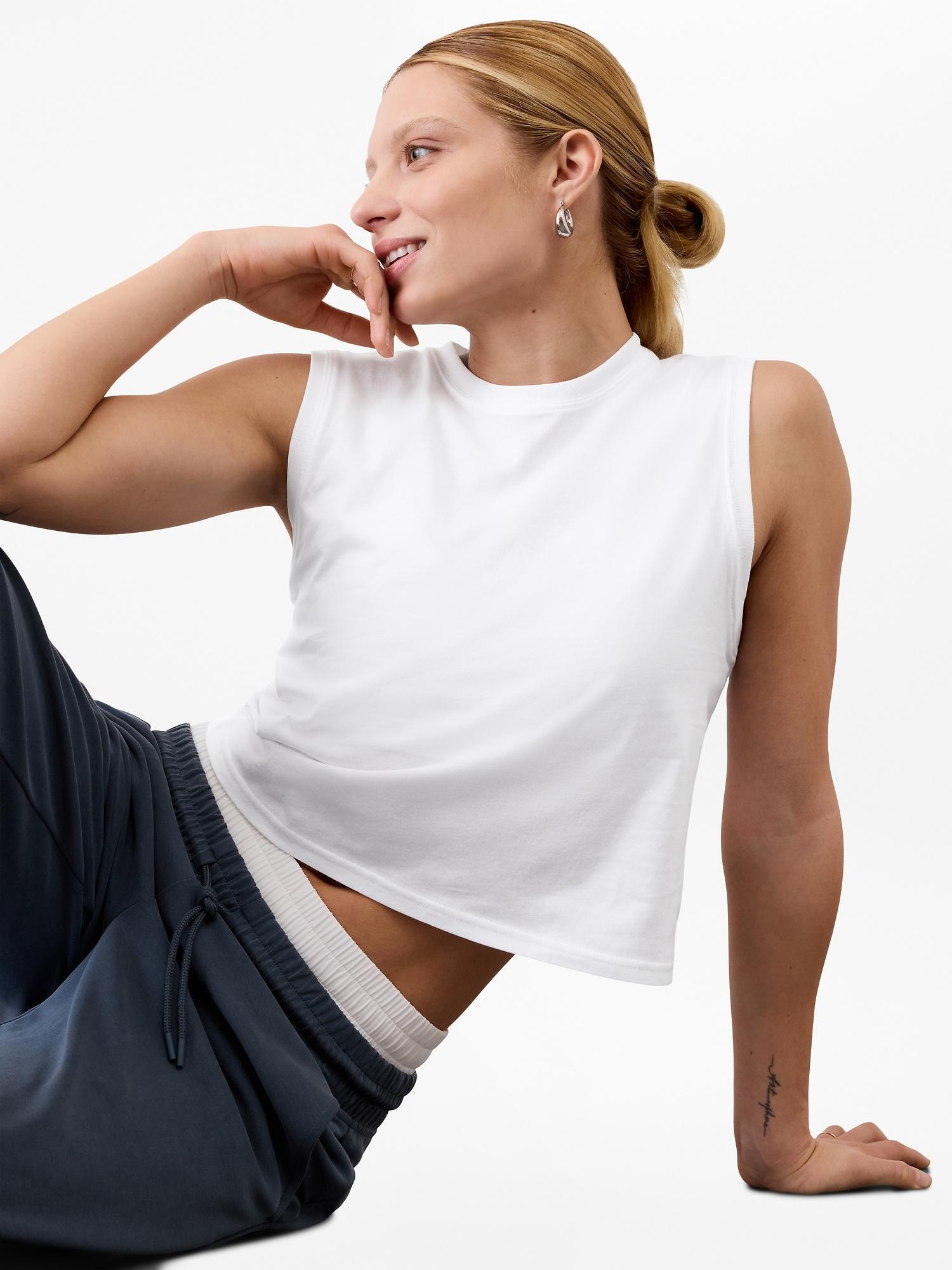 True Cotton Crop Tank Product Image