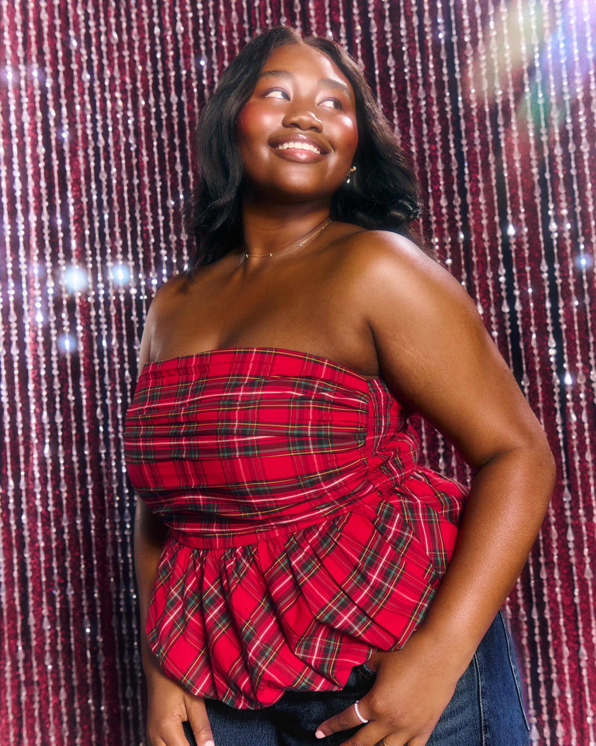 Strapless Bubble Top Product Image