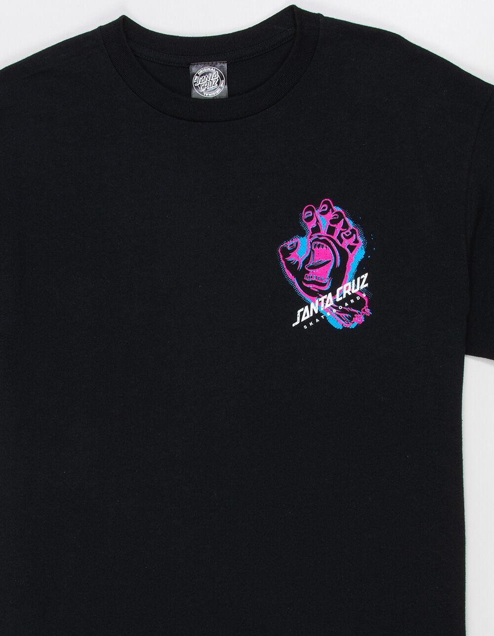 SANTA CRUZ Clash Hand Mens Tee - BLACK Product Image