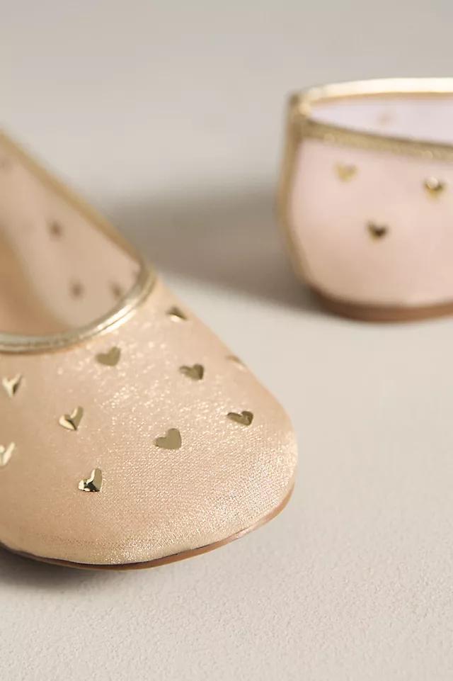 By Anthropologie Glitz Mesh Flats Product Image