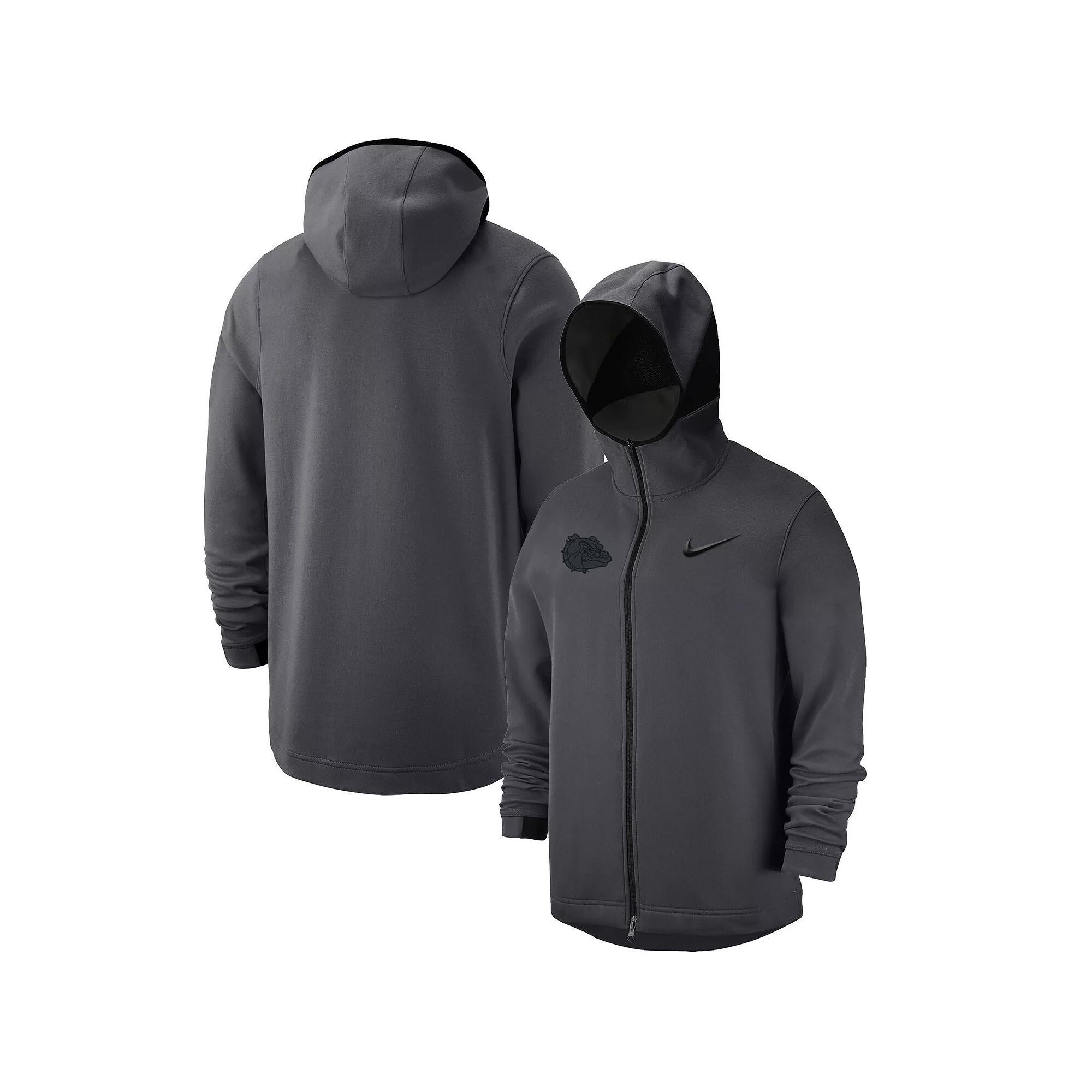 Men's Nike Anthracite Virginia Tech Hokies Tonal Showtime Full-Zip Hoodie, Size: Large, Grey Product Image