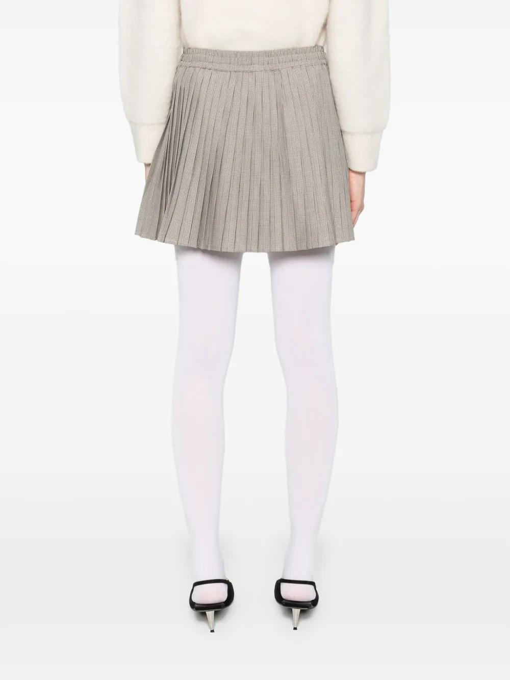 Brandy herringbone miniskirt Product Image