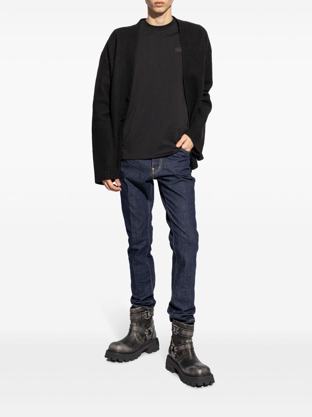 panelled slim-cut jeans Product Image