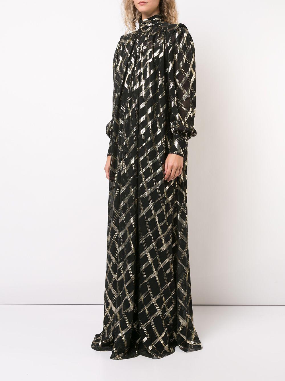 Crosshatch maxi dress Product Image