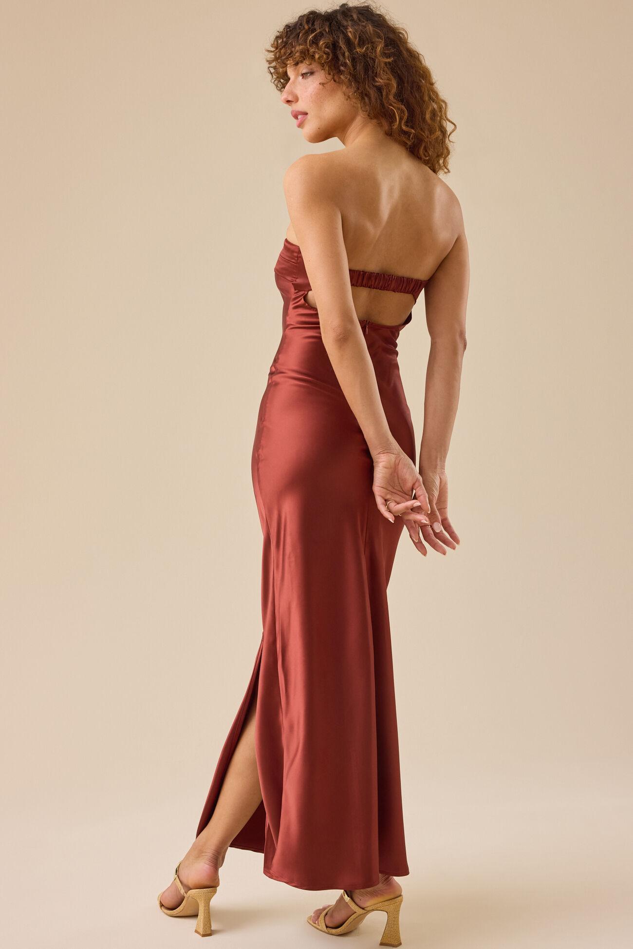 Paityn Strapless Maxi Dress Product Image