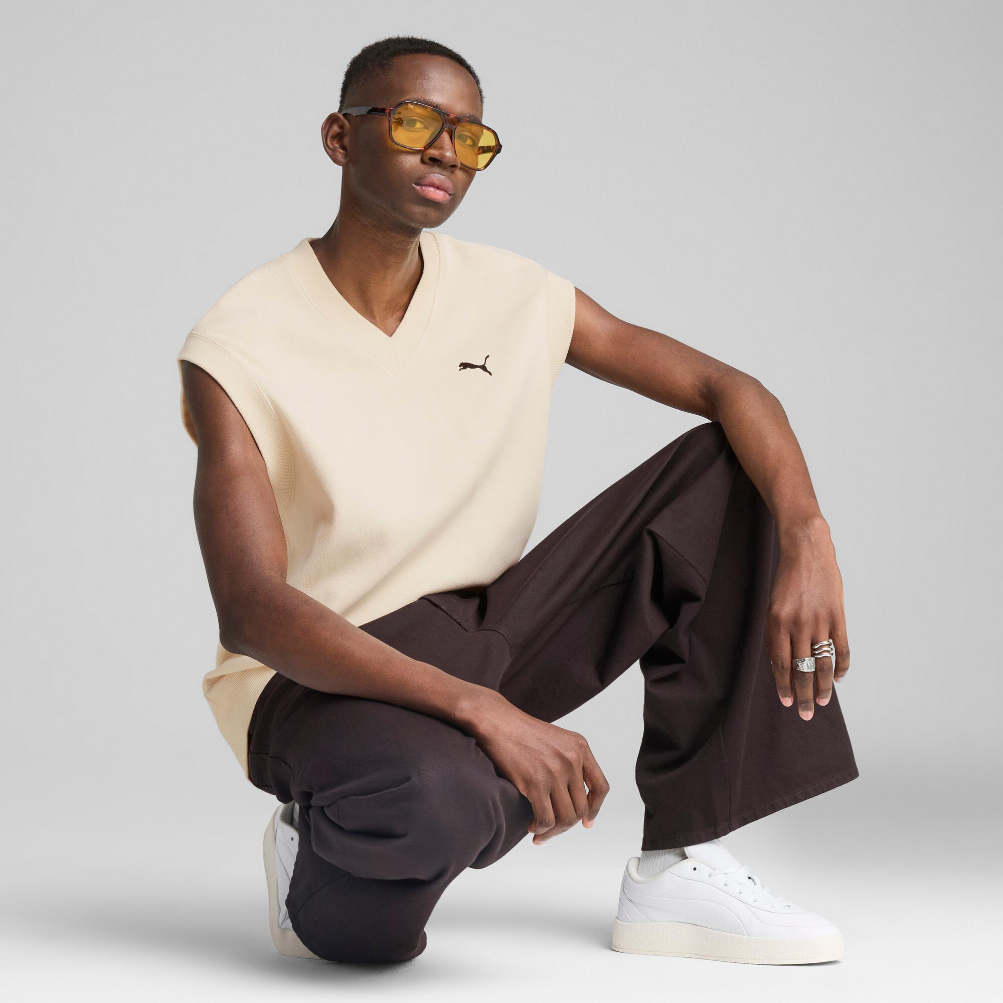 PUMA WARDROBE ESSENTIALS Men's Relaxed Vest Product Image