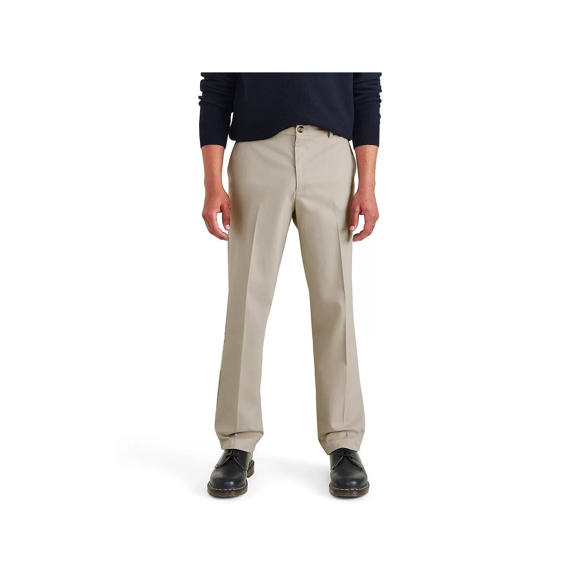 Men's Dockers® Signature Iron-Free Stain Defender Classic-Fit Khaki Pants, Size: 38X30, Cloud Product Image