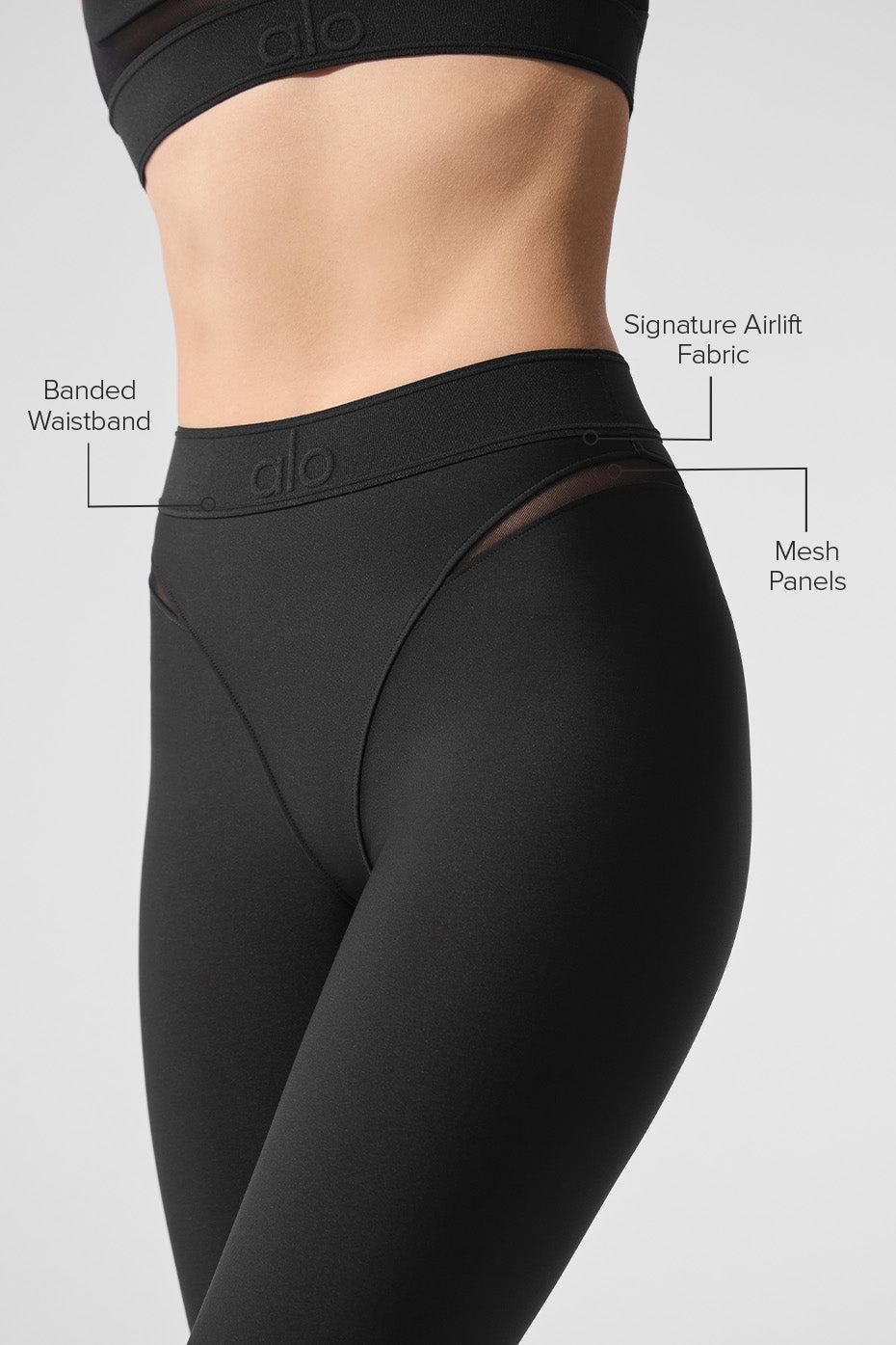 Airlift High-Waist 7/8 Rebel Legging - Black Product Image