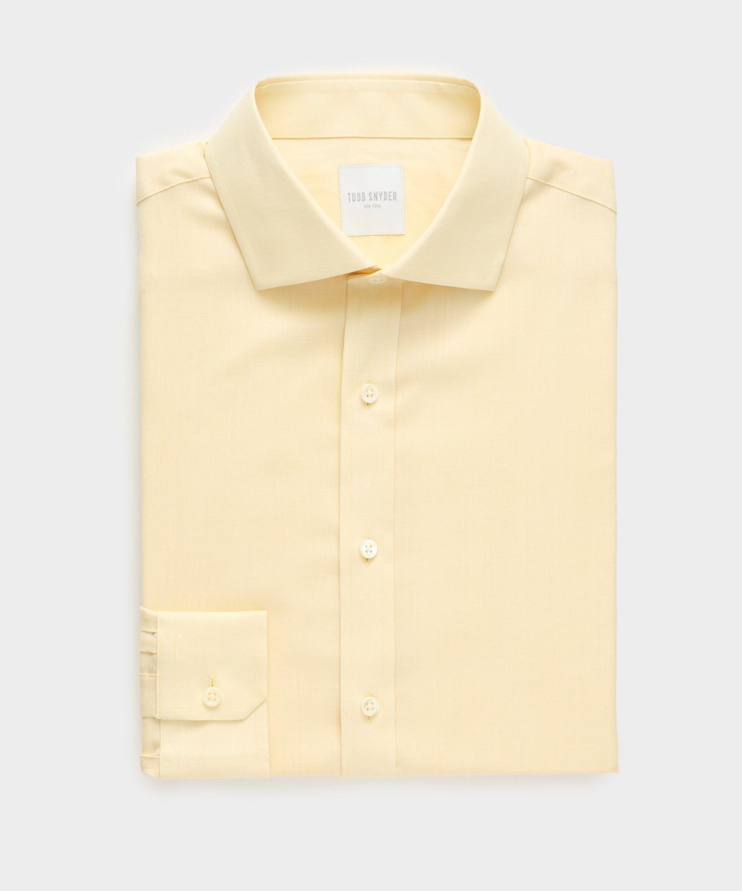 Merino Spread Collar Dress Shirt Product Image