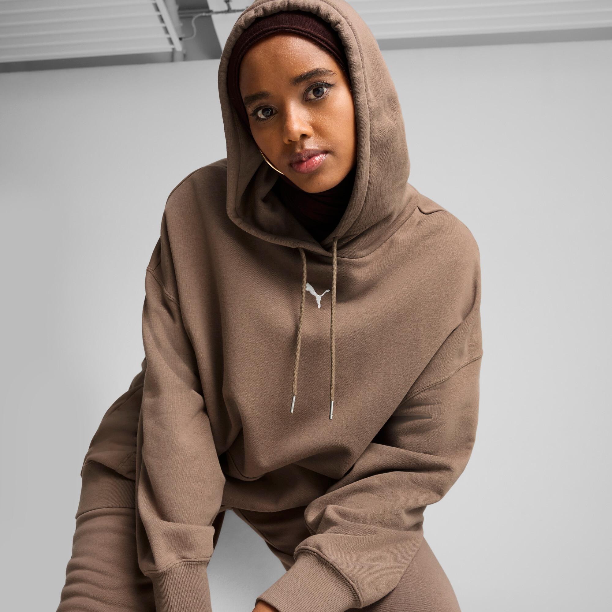 PUMA Wardrobe Essentials Women's Oversized Hoodie Product Image