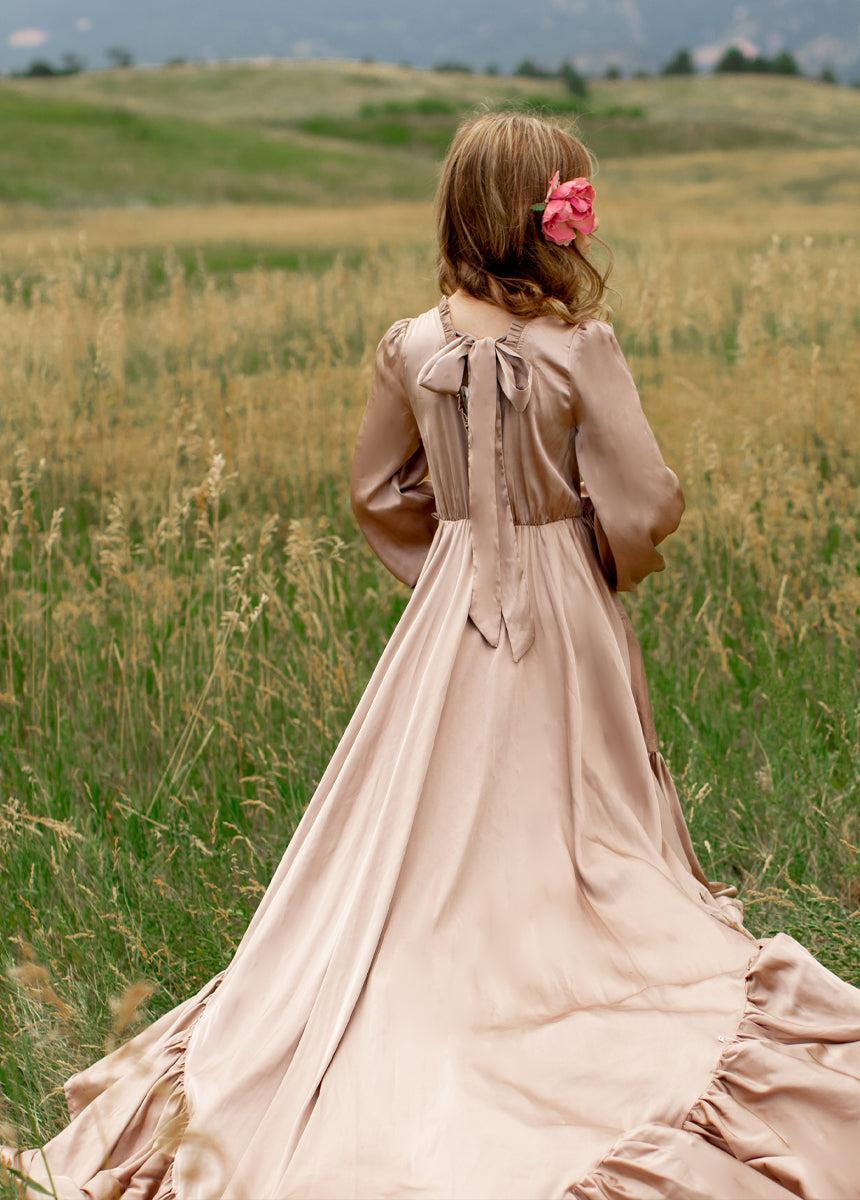 Leana Impact Dress in Stone Girls Product Image
