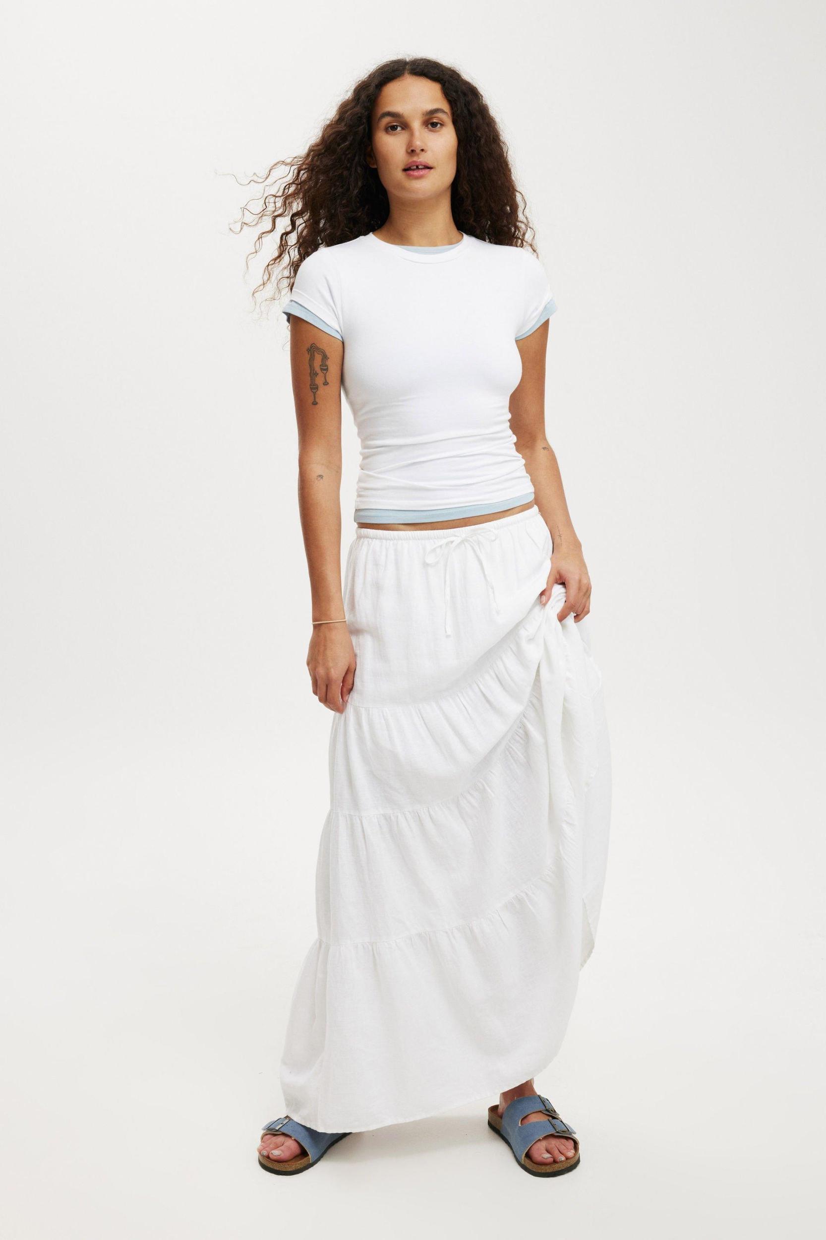 Haven Tiered Maxi Skirt Product Image