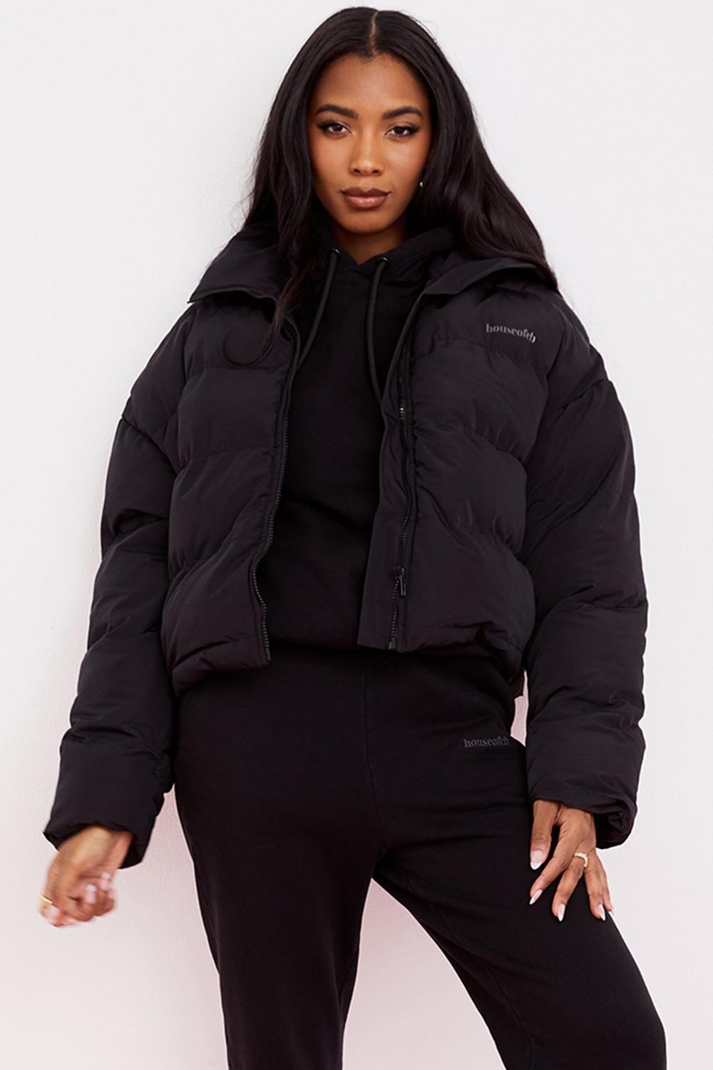 Hero Ink Oversized C Shape Puffer Jacket Product Image