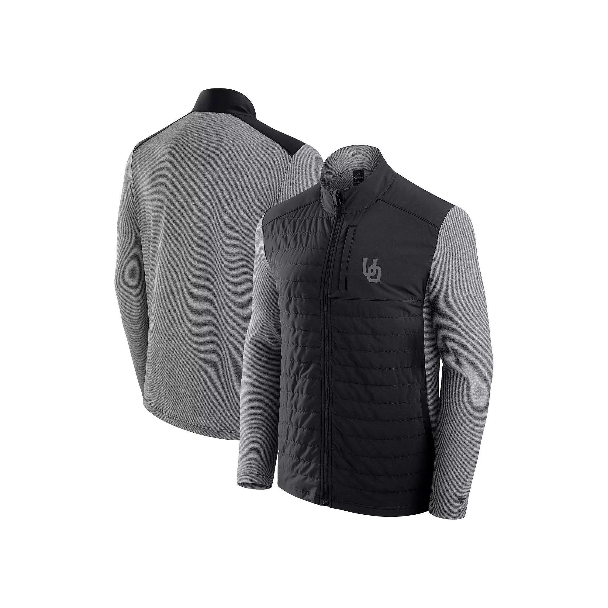 Unisex Fanatics Black/Heather Gray Buffalo Bills Tonal Full-Zip Jacket, Adult Unisex, Size: XL Product Image