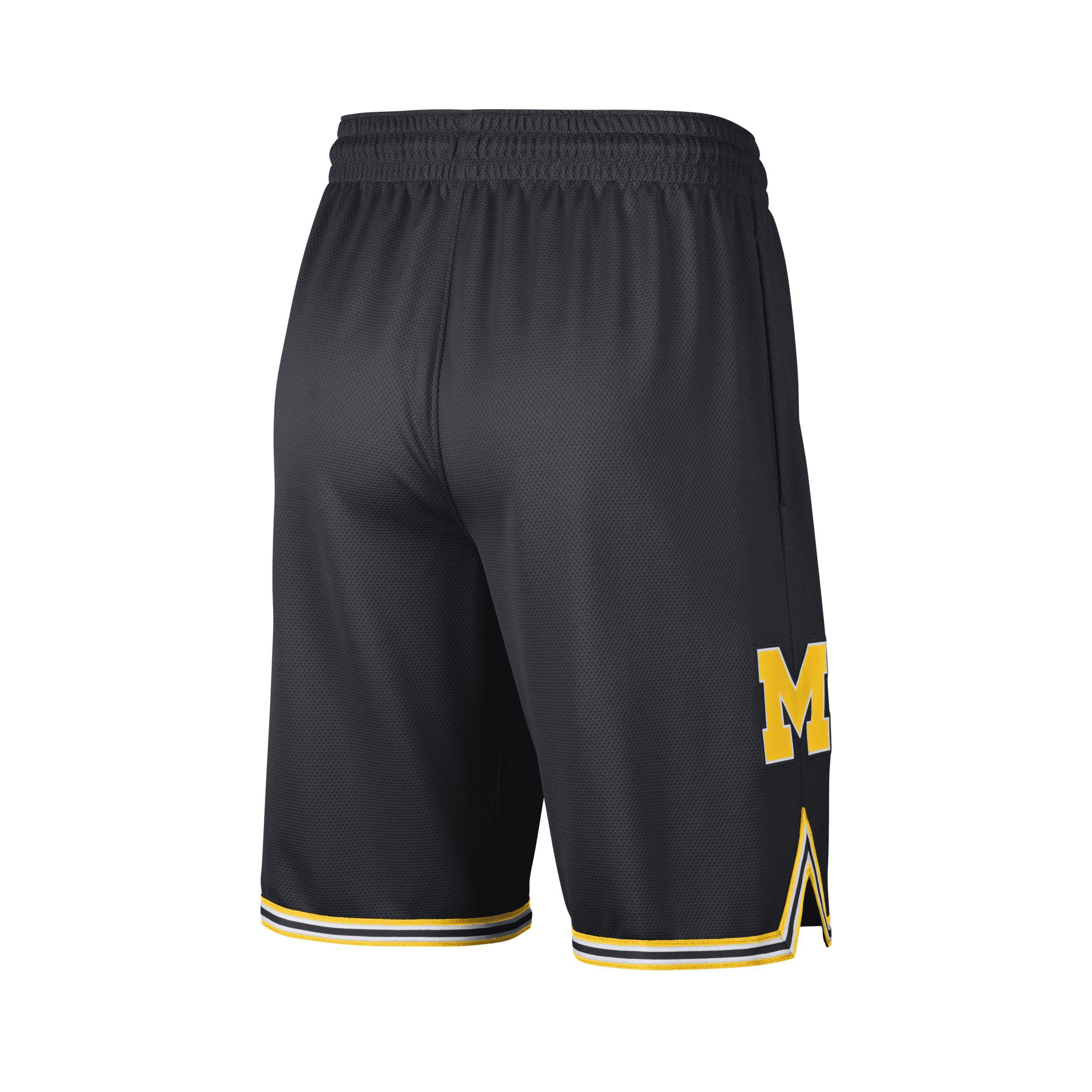 Men's Jordan College (Michigan) Replica Basketball Shorts Product Image