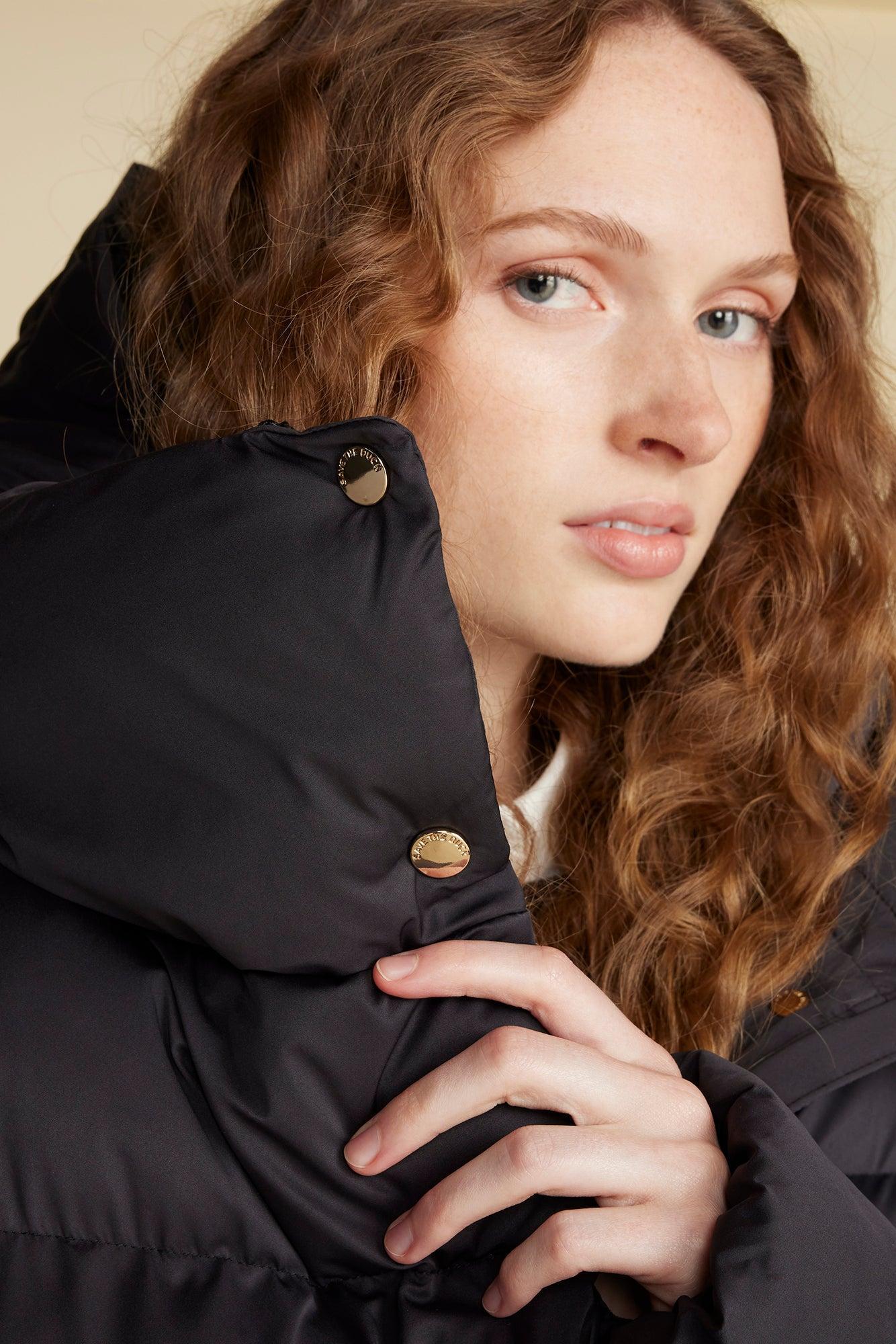 Save The Duck Sibyl Puffer Coat - Black Product Image