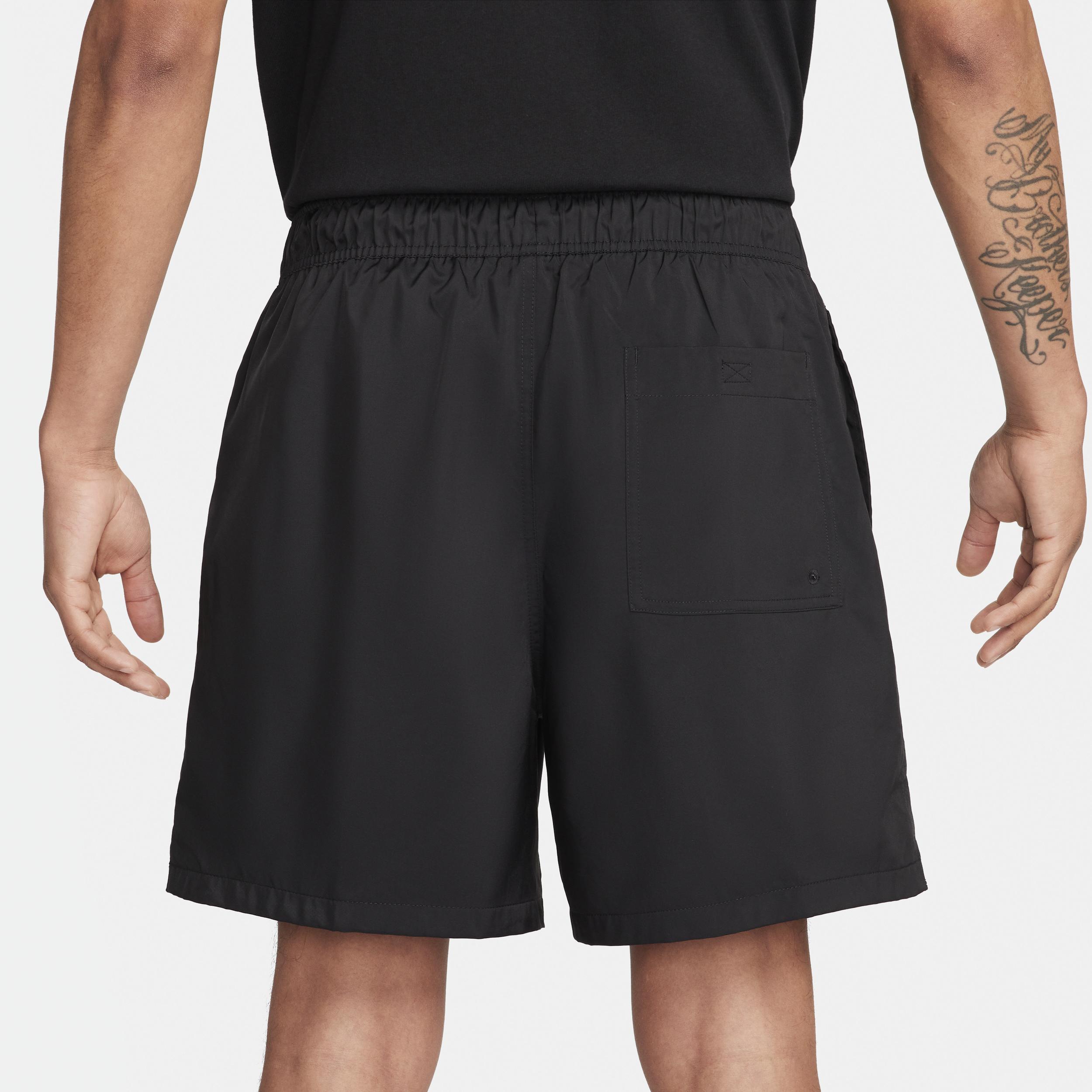 Big & Tall Nike Club Woven Flow Shorts, Men's, Size: Large Tall, Black Product Image