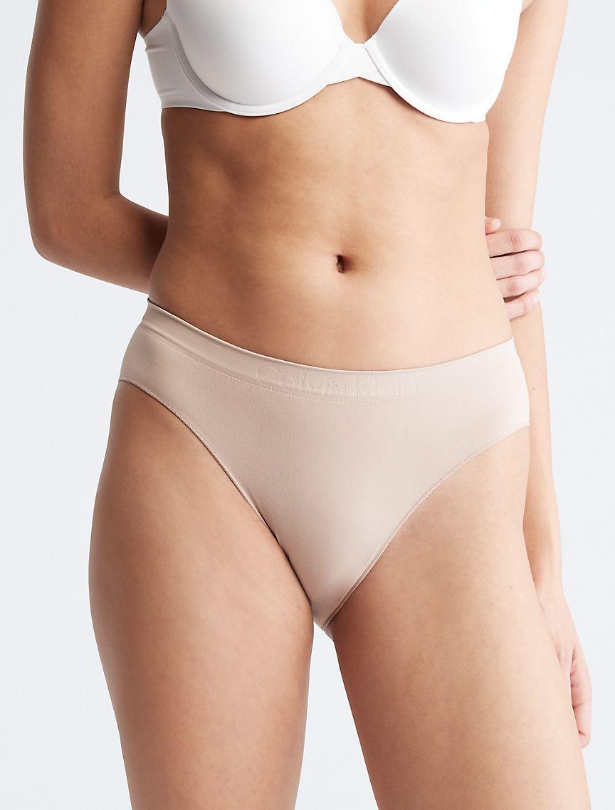 Calvin Klein Womens Bonded Flex Bikini - Grey Product Image