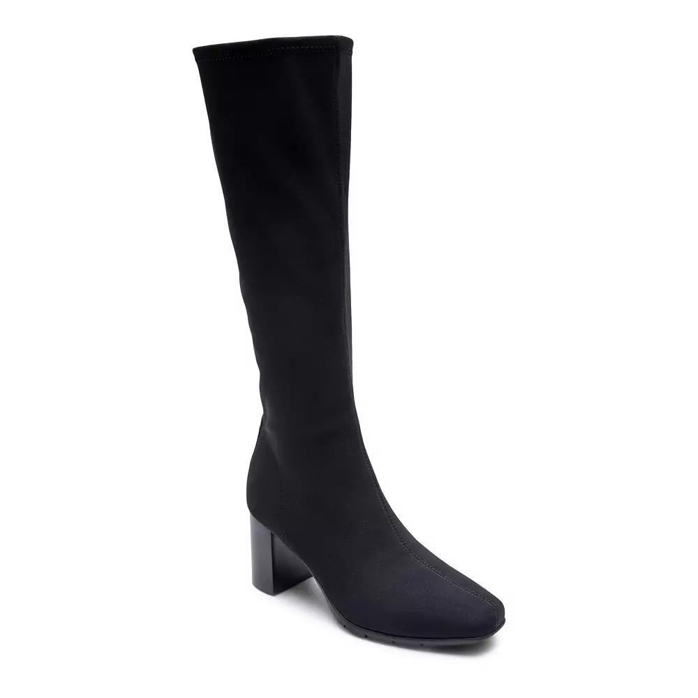 Aerosoles Micah Women's Knee High Boots, Size: 10, Black Fabric Product Image