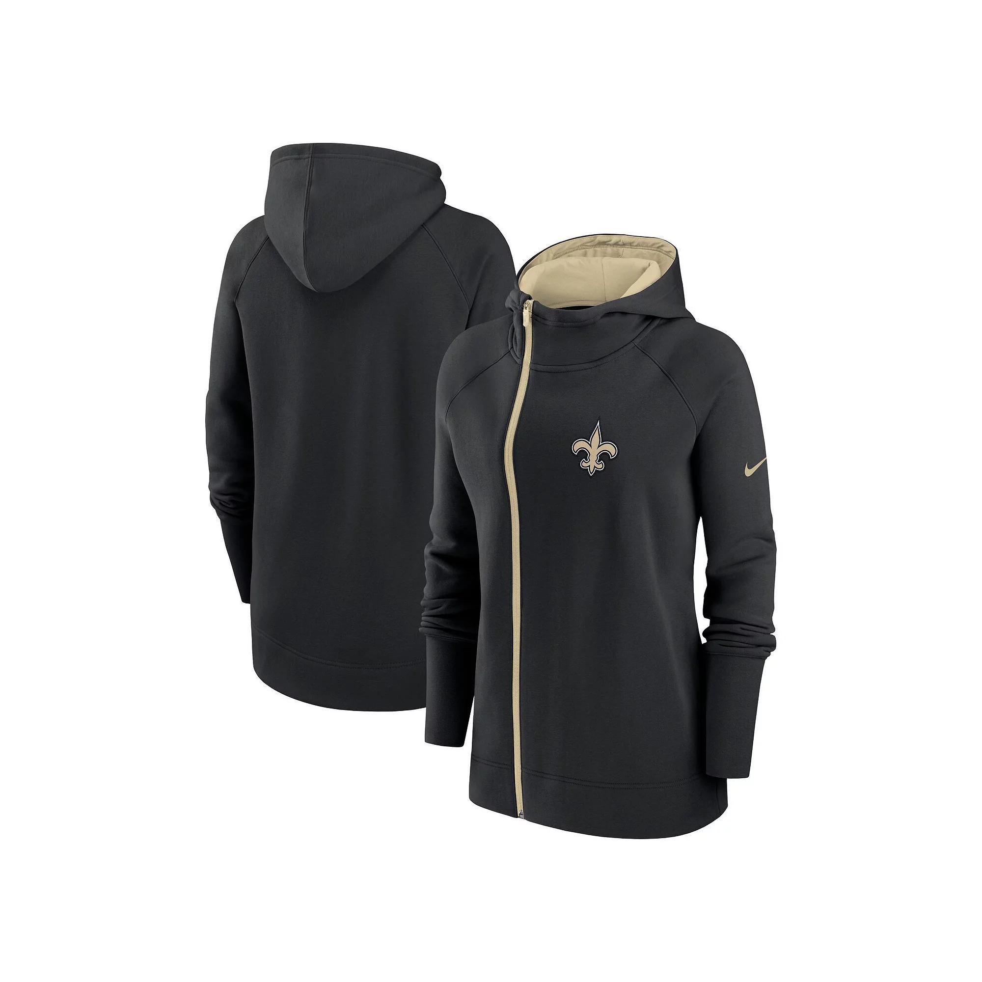 Womens Nike Minnesota Vikings Asymmetrical Raglan Full-Zip Hoodie Product Image