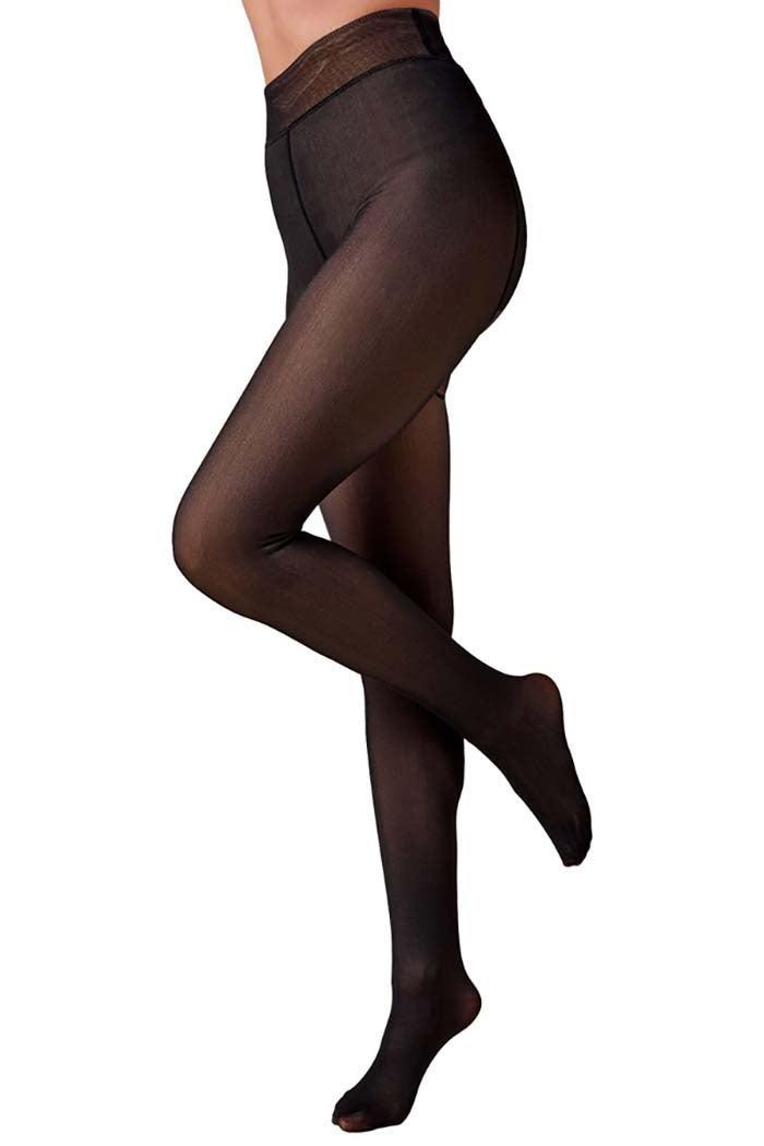 Sheer Fleece Lined Pantyhose Tights Product Image