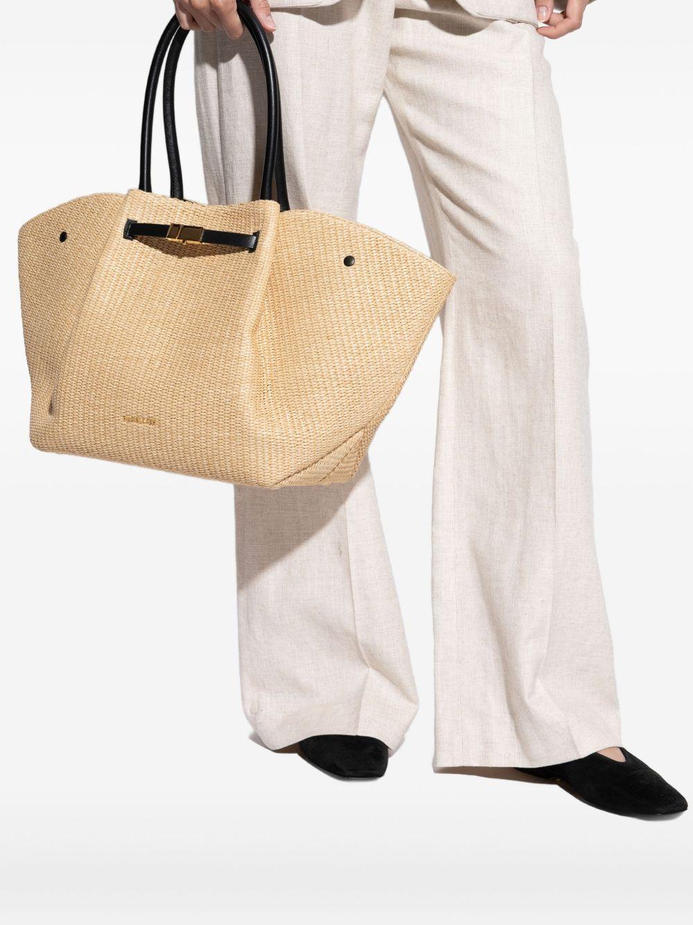 New York woven tote bag Product Image