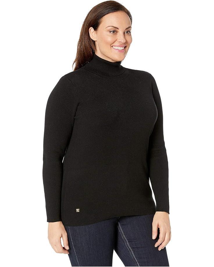 Ribbed Turtleneck Sweater Product Image